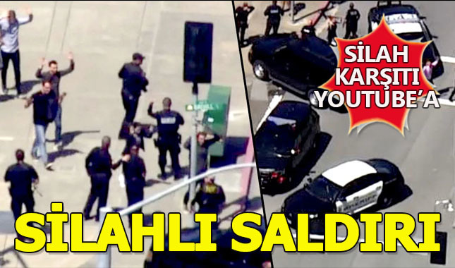 Youtube merkez binasına silahlı saldırı düzenlendi!