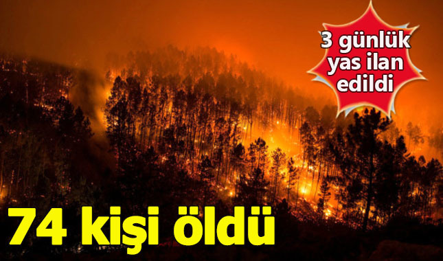 Yunanistan'da çıkan yangında 74 kişi hayatını kaybetti! 3 günlük yas ilan edildi