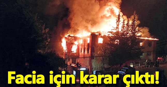 Yurt faciası ile ilgili karar çıktı