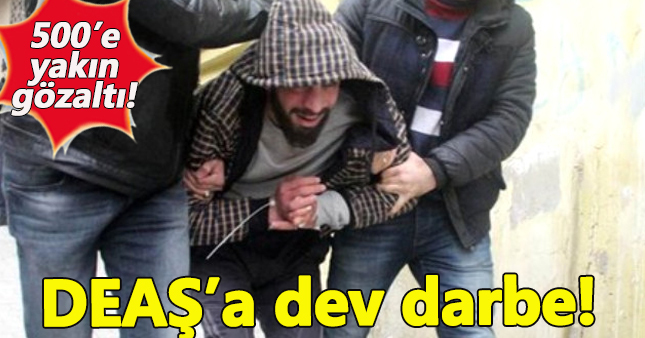 Yurt genelinde dev DEAŞ operasyonu!