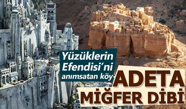 Yüzüklerin Efendisi filmini anımsatan köy: Haid Al- Jaz