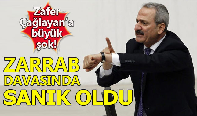 Zafer Çağlayan 'Zarrab' davasında sanık oldu