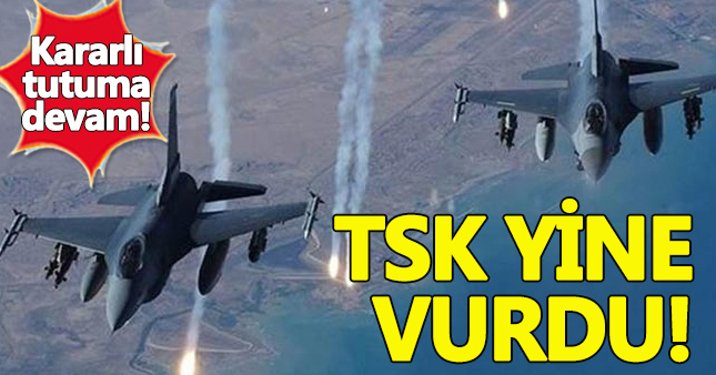 Zap bölgesine hava harekatı düzenlendi