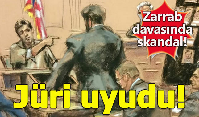 Zarrab davasında jüri pişkin pişkin uyudu!