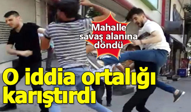 Zeytinburnu'nda tehlikeli gerginlik
