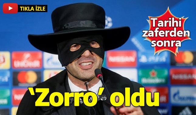 Zoru başardı, 'Zorro' oldu