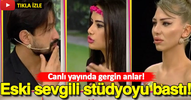 "Zuhal Topal'la"da damat adayının eski sevgilisi stüdyoyu bastı!