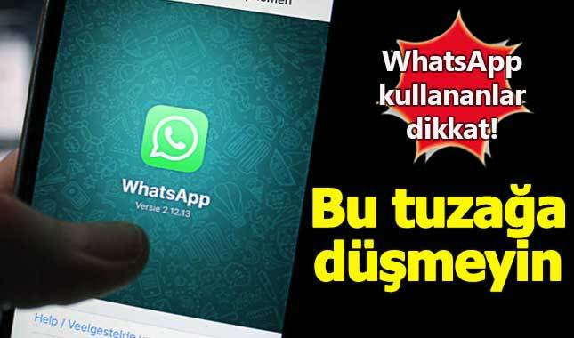 iOS ve Android'de sahte WhatsApp alarmı