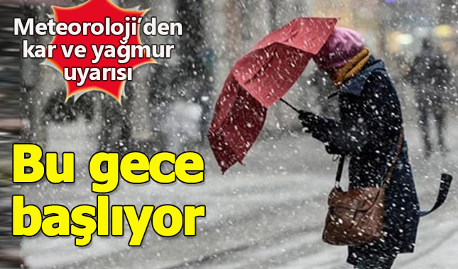 27 Kasım 2018 Salı günü hava durumu nasıl olacak | Bugün yağmur yağacak mı?
