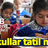 1 Nisanda okullar okullar tatil mi | 1 Nisan seçim sonrası okullar tatil mi - 1 Nisan 2019 pazartesi okul tatil mi