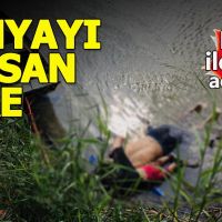 2 yaşındaki mülteci kız ve babası boğuldu