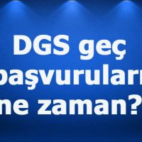2018 DGS geç başvurusu ne zaman nasıl yapılacak?