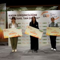 3 kadın girişimci toplamda 600 bin TL hibe kazandı