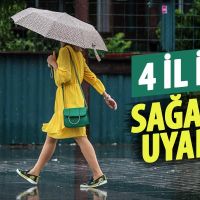 4 il için sağanak yağmur uyarısı