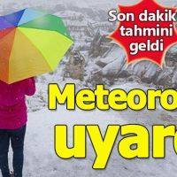 8 Aralık 2018 Cumartesi günü hava nasıl olacak | Hafta sonu yağmur yağacak mı