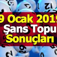 9 Ocak 2019 Şans Topu sonuçları | Şans Topu hangi sayılar çıktı artı kaç | Şans Topu ikramiye tutarları