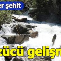 AA muhabirini arama çalışmalarına katılan 2 asker şehit oldu