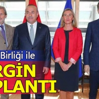 AB ile gergin diyalog toplantısı