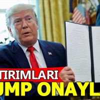 ABD Başkanı Trump, yaptırımları onayladı