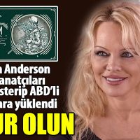 ABD'li oyuncu Pamela Anderson'un Susamam şarkısını paylaşıp destek olması
