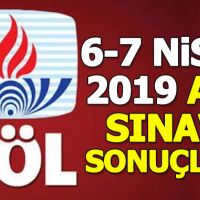 AÖL sınav sonuçları ne zaman açıklanacak 2019 | 6-7 Nisan aöl lise sınav soru ve cevapları