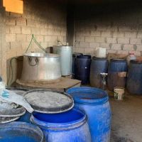Adana'da 4 bin litre kaçak içki ele geçirildi