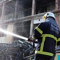Adana'da hastanede yangın çıktı