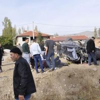 Afyon'da feci kaza! 2 ölü, 3 yaralı