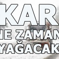 Adana Ağrı Antalya İstanbul Ankara İzmir Bolu Şanlıurfa Konya Gaziantep Trabzon kar ne zaman yağacak