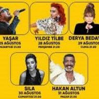 Ağustos ayında yaz, Jolly Joker Harbiye Açık Hava Konserleriyle bitiyor…