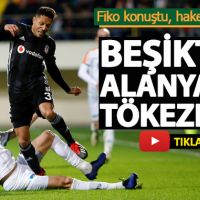 Alanyaspor 0-0 Beşiktaş Geniş Maç Özeti (Video)