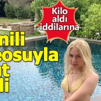Aleyna Tilki'den kilo aldı iddialarına bikinisiyle tokat gibi cevap geldi