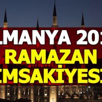 Almanya'da oruç kaçta açılıyor akşam ezanı kaçta okunacak - 2018 sahur ve iftar saatleri