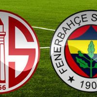 Antalya-Fenerbahçe maçının ilk 11'leri belli oldu