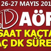 Aöf final sınavı ne zaman saat kaçta başlıyor kaç dakika sürecek