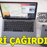 Apple MacBook Air modellerini geri çağırdı