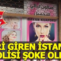Arnavutköy'de kadın kuaförü görünümlü kürtaj merkezine baskın!