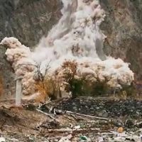 Artvin'deki heyelan vatandaşları korkuttu