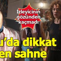 Avlu'daki bu sahne izleyicinin gözünden kaçmadı