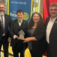 Ayşe Selçok Kaya'ya İstanbul Kadıköy Rotary Kulübü'nden Ödül 