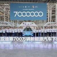 BYD, 7 Milyonuncu Elektrikli ve Plug-in Hibrit Araç Üretimiyle Yeni Bir Rekora İmza Attı
