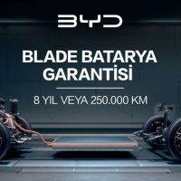 BYD Türkiye, Batarya Garantisini 8 Yıl veya 250.000 Km'ye Yükseltti