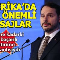 Bakan Albayrak'tan ABD'de önemli açıklamalarda bulundu