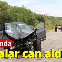 Bayramda trafik kazaları yine can aldı