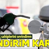 Benzin fiyatlarına indirim yapıldı (benzin kaç tl?)