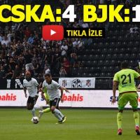 Beşiktaş 1-4 CSKA Moskova Hazırlık Maçı özet görüntüleri