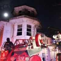 Beykoz'da dizilerin çekildiği köşkte yangın