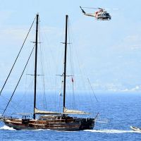 Bodrum'da göçmen teknesi battı