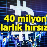 Bu da oldu: Bilgisayar korsanları 40 milyon dolarlık Bitcoin çaldı