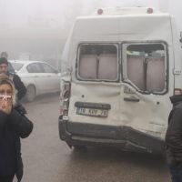 Bursa'da siste zincirleme kaza: 7 yaralı